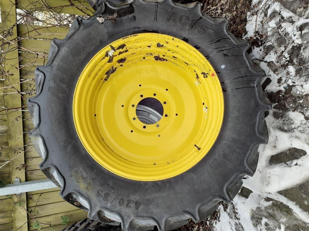 Rad del tipo Mitas 420/85R38 & 340/85R28 AC 85 Afmonterings sæt, Gebrauchtmaschine In Danmark (Immagine 1)