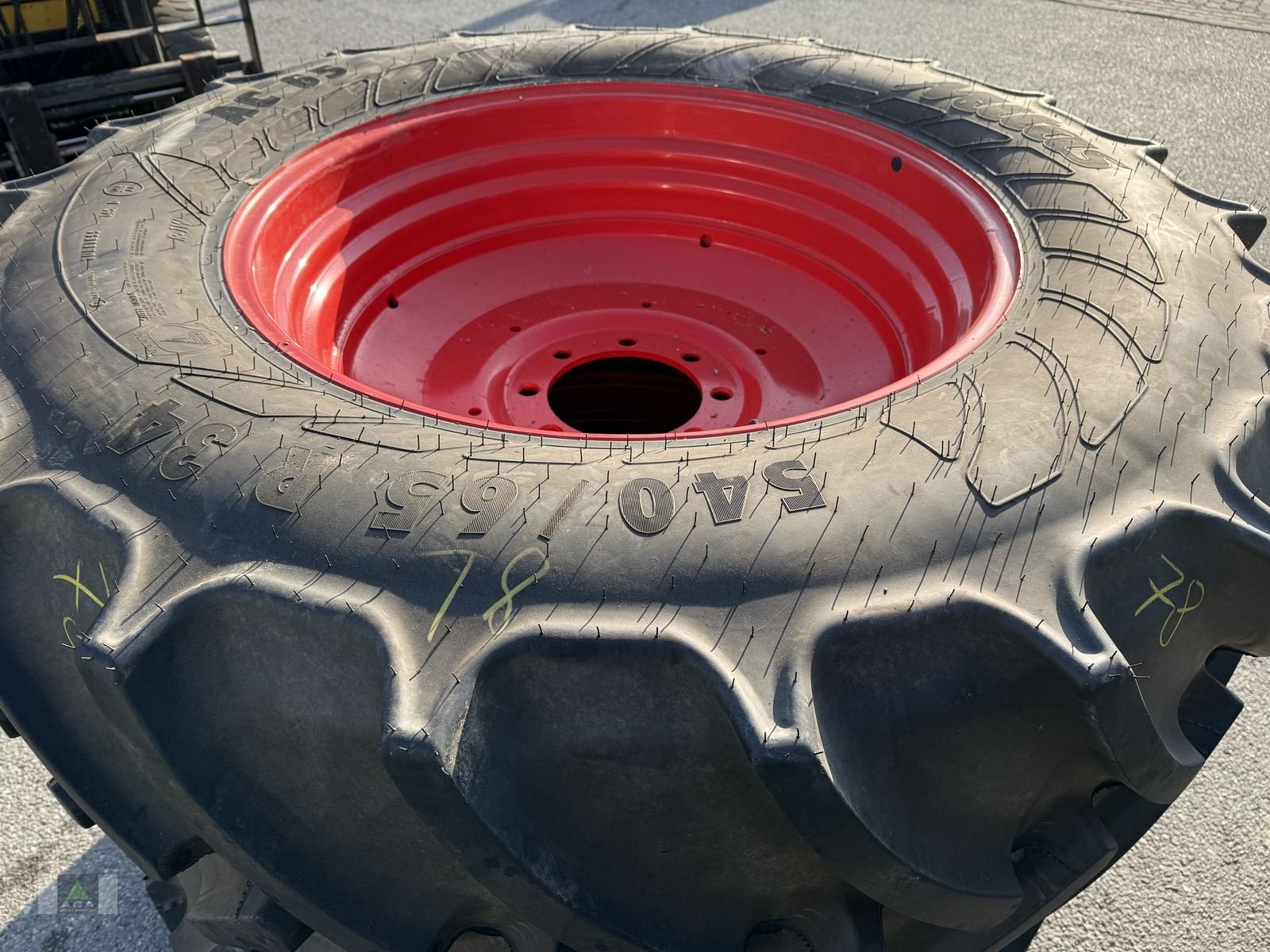 Rad van het type Mitas 540/65 R34, Gebrauchtmaschine in Markt Hartmannsdorf (Foto 8)