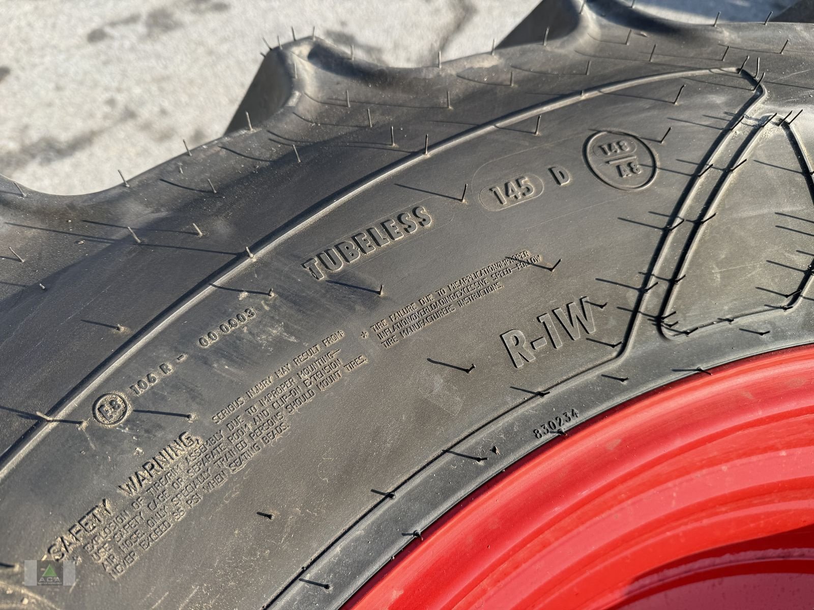 Rad van het type Mitas 540/65 R34, Gebrauchtmaschine in Markt Hartmannsdorf (Foto 5)
