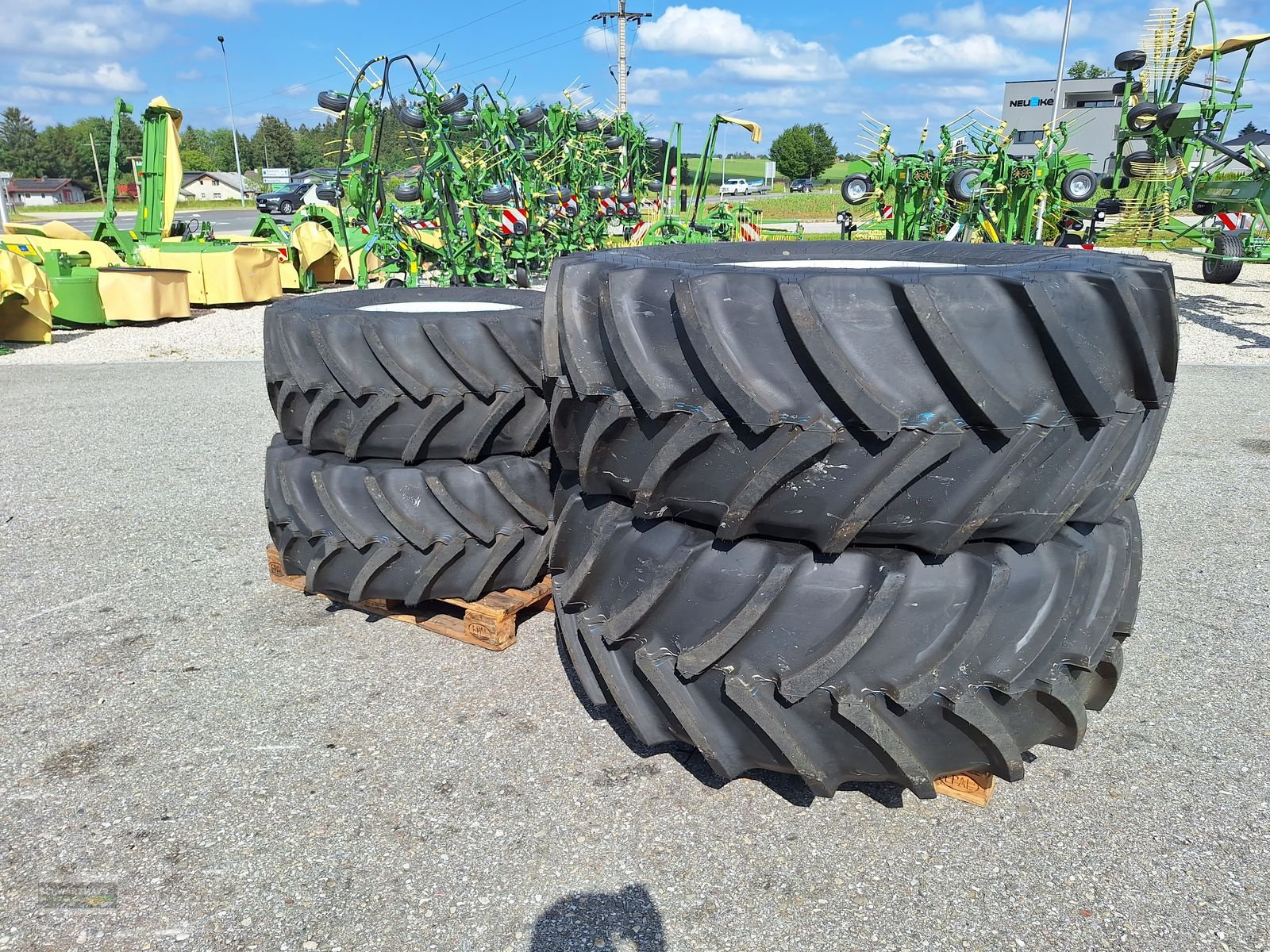 Rad typu Mitas 600/65R34+480/65R24, Vorführmaschine v Gampern (Obrázek 3)