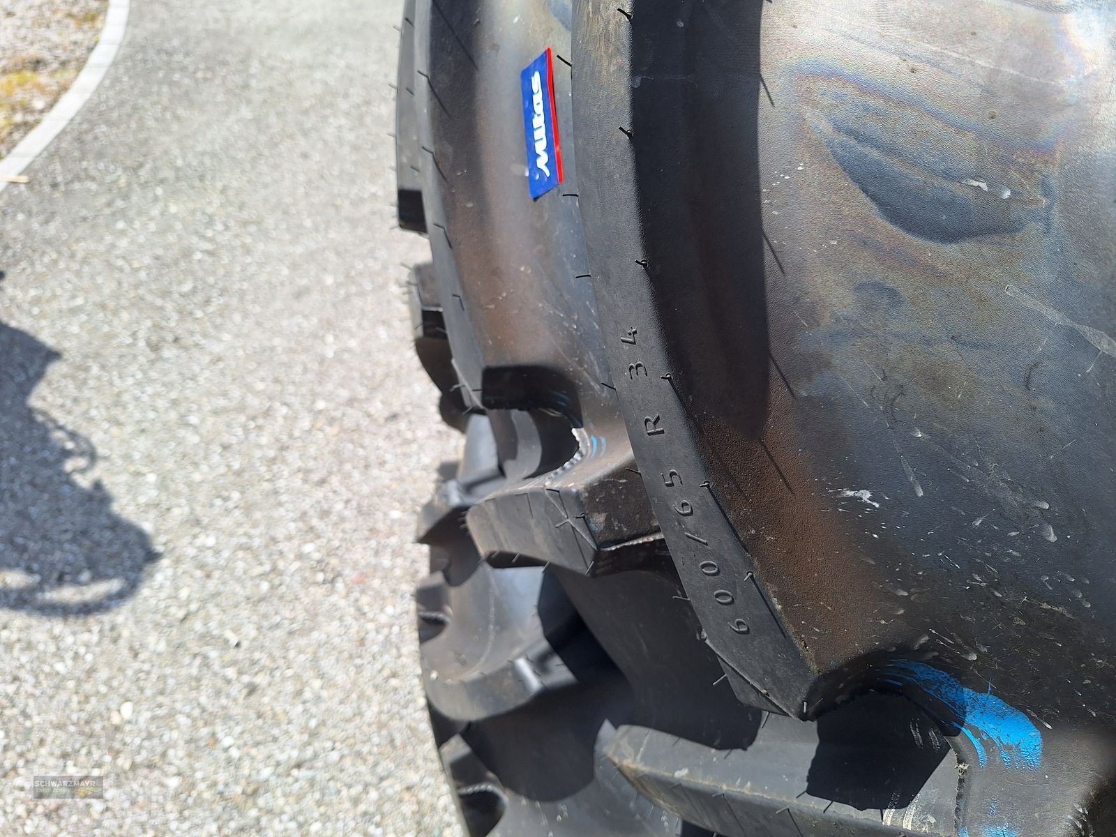 Rad typu Mitas 600/65R34+480/65R24, Vorführmaschine v Gampern (Obrázek 5)