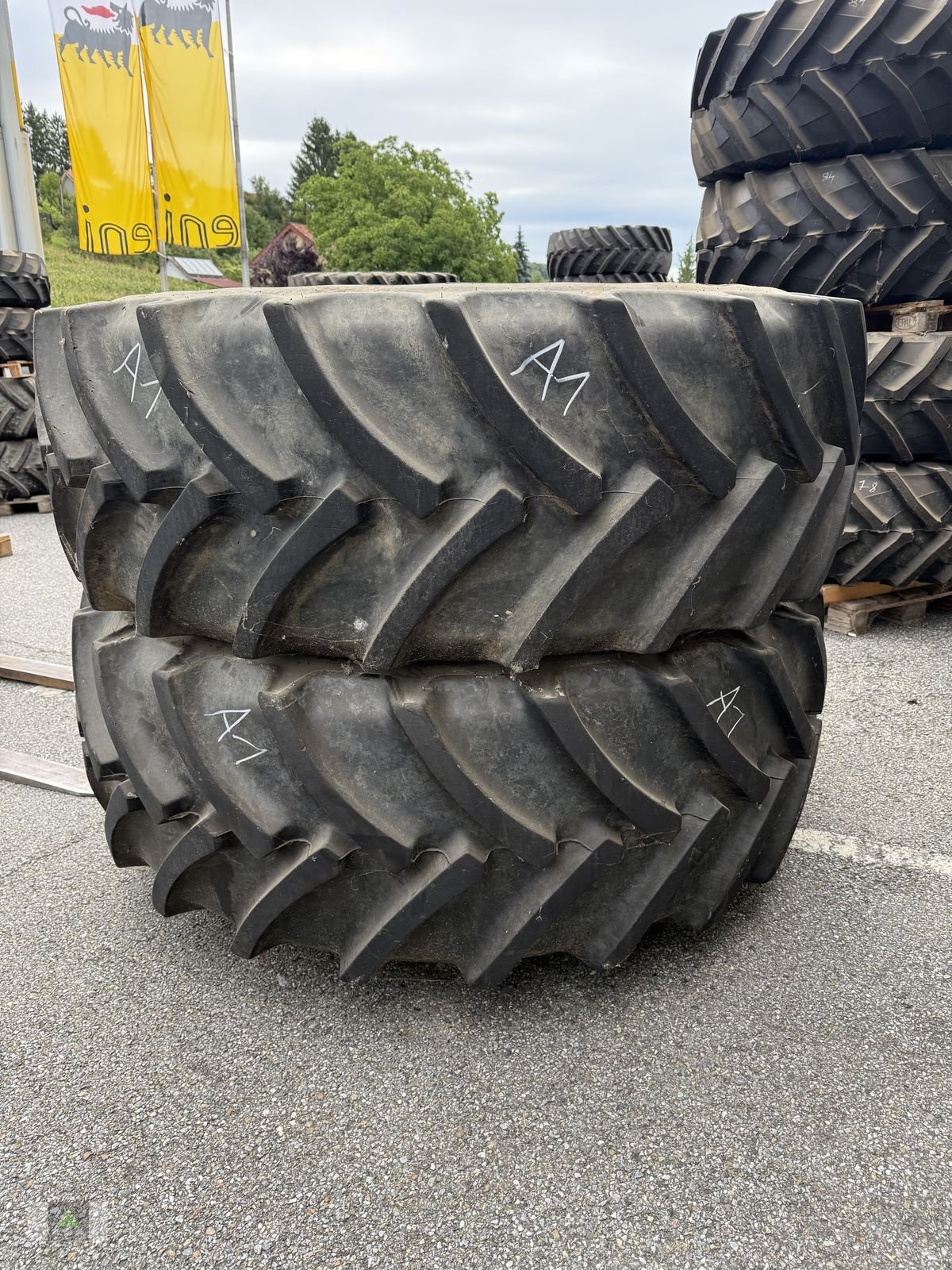 Rad Türe ait Mitas 650/65 R42  SST 8Loch, Gebrauchtmaschine içinde Markt Hartmannsdorf (resim 1)