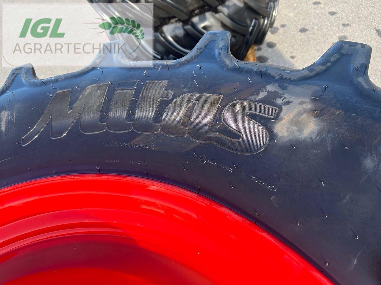 Rad des Typs Mitas Fendt Vario 313, Gebrauchtmaschine in Nabburg (Bild 4)