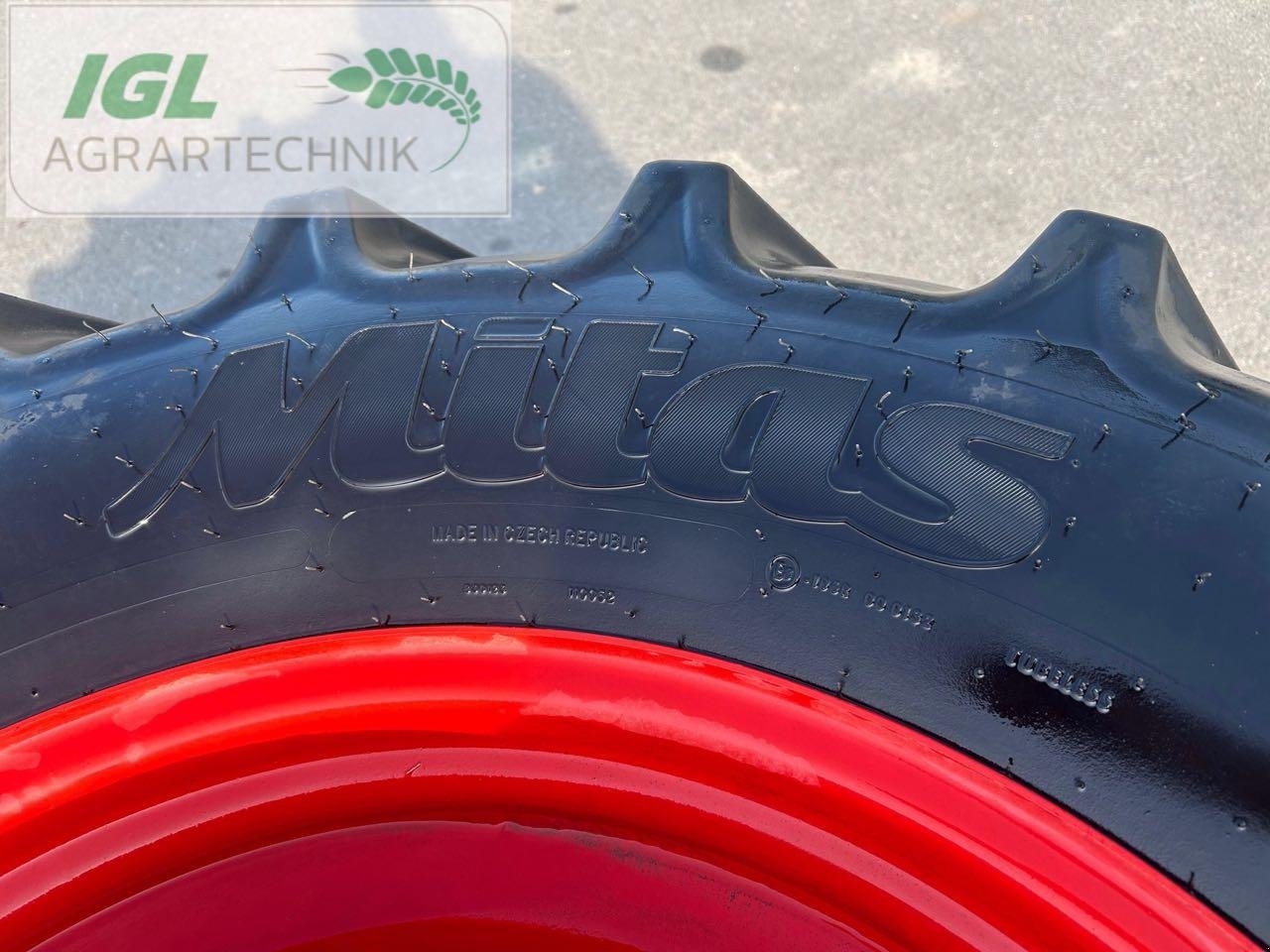 Rad des Typs Mitas Fendt Vario 313, Gebrauchtmaschine in Nabburg (Bild 6)