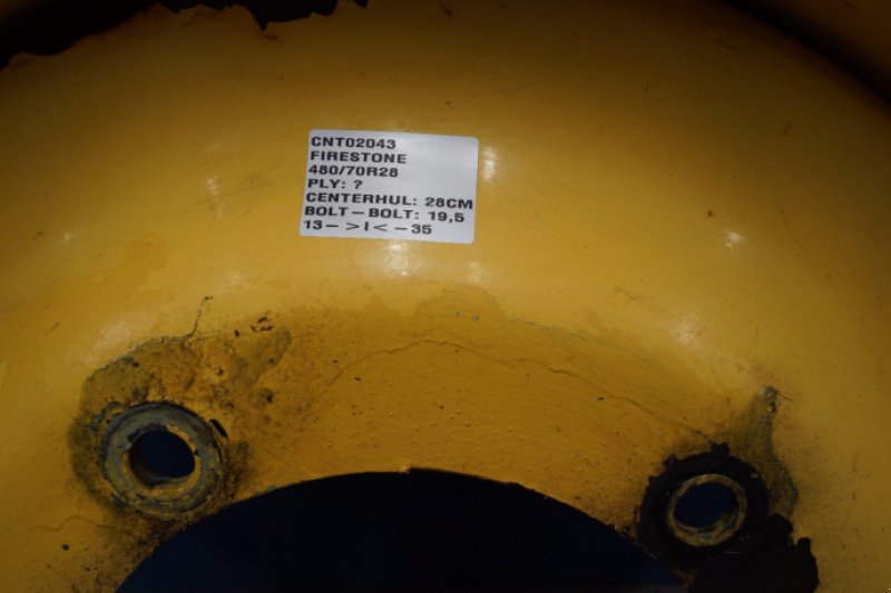 Rad типа New Holland 28"   480/70R28, Gebrauchtmaschine в Hemmet (Фотография 4)