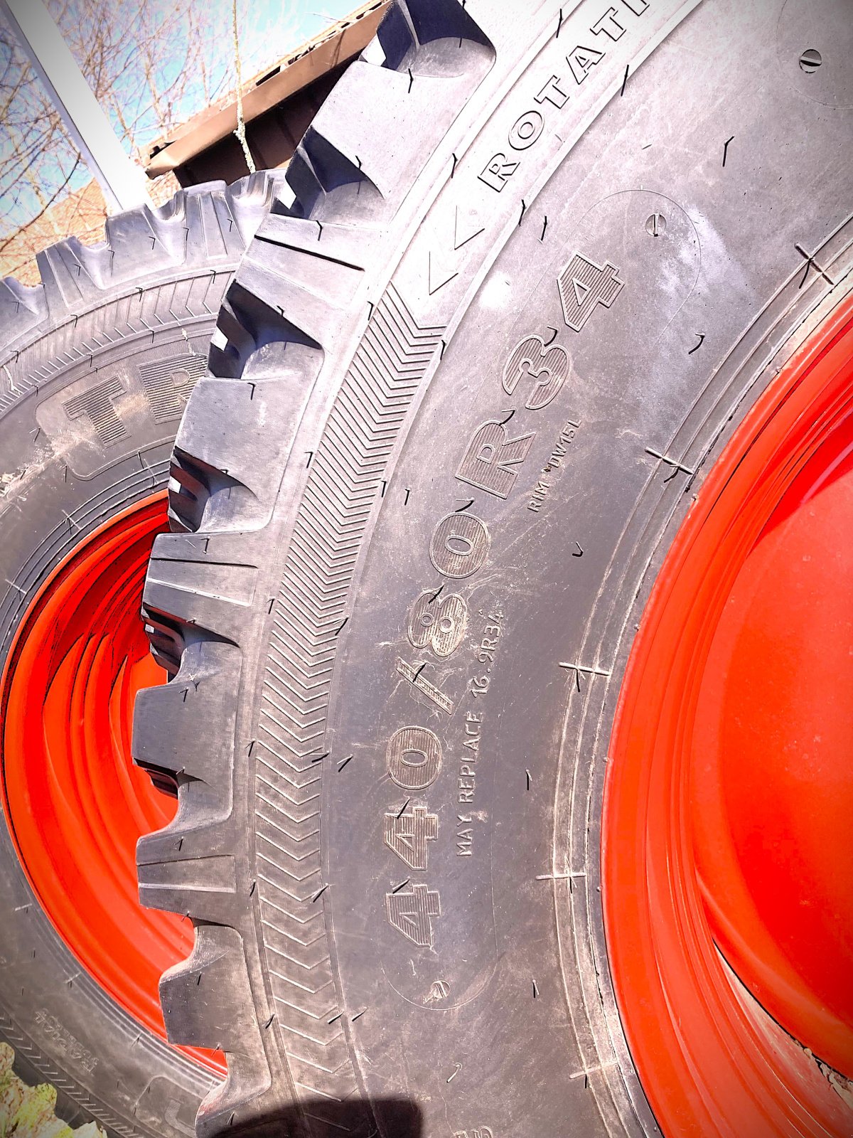 Rad типа Nokian 440/80 R 34, Gebrauchtmaschine в Murnau (Фотография 4)