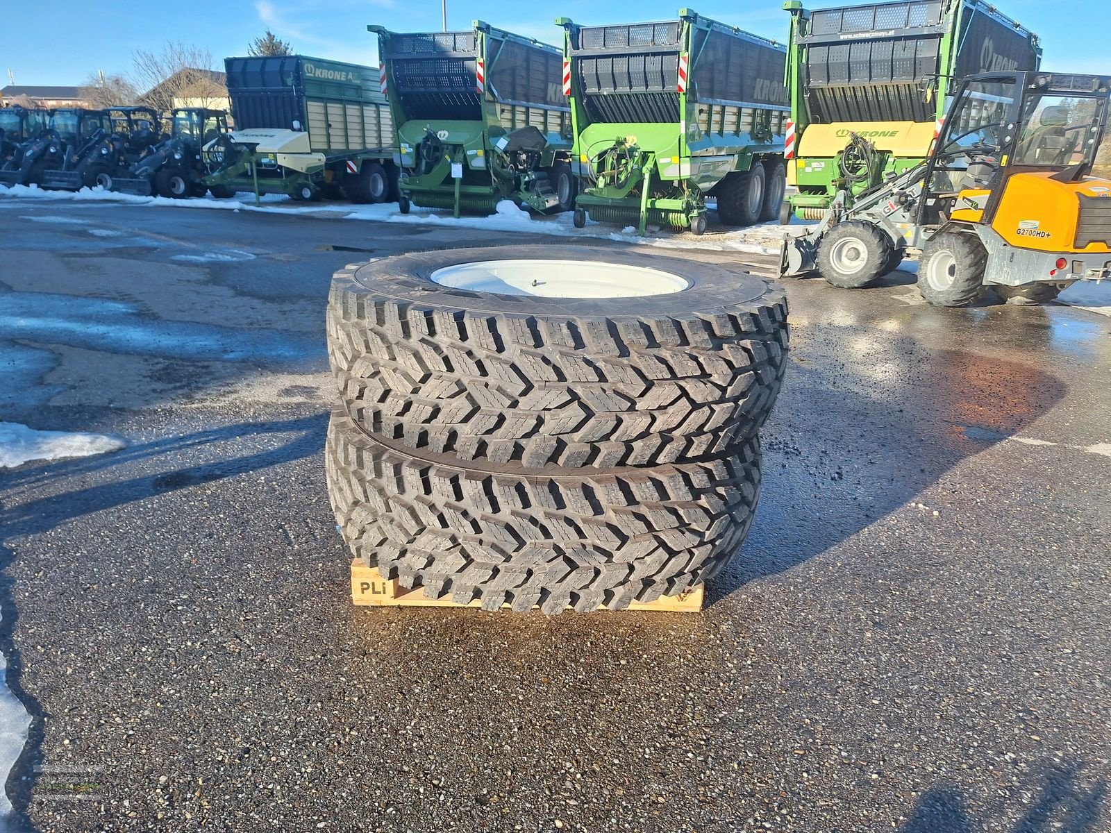 Rad типа Nokian 480/80R34+400/80R24 Kompletträder, Neumaschine в Gampern (Фотография 4)