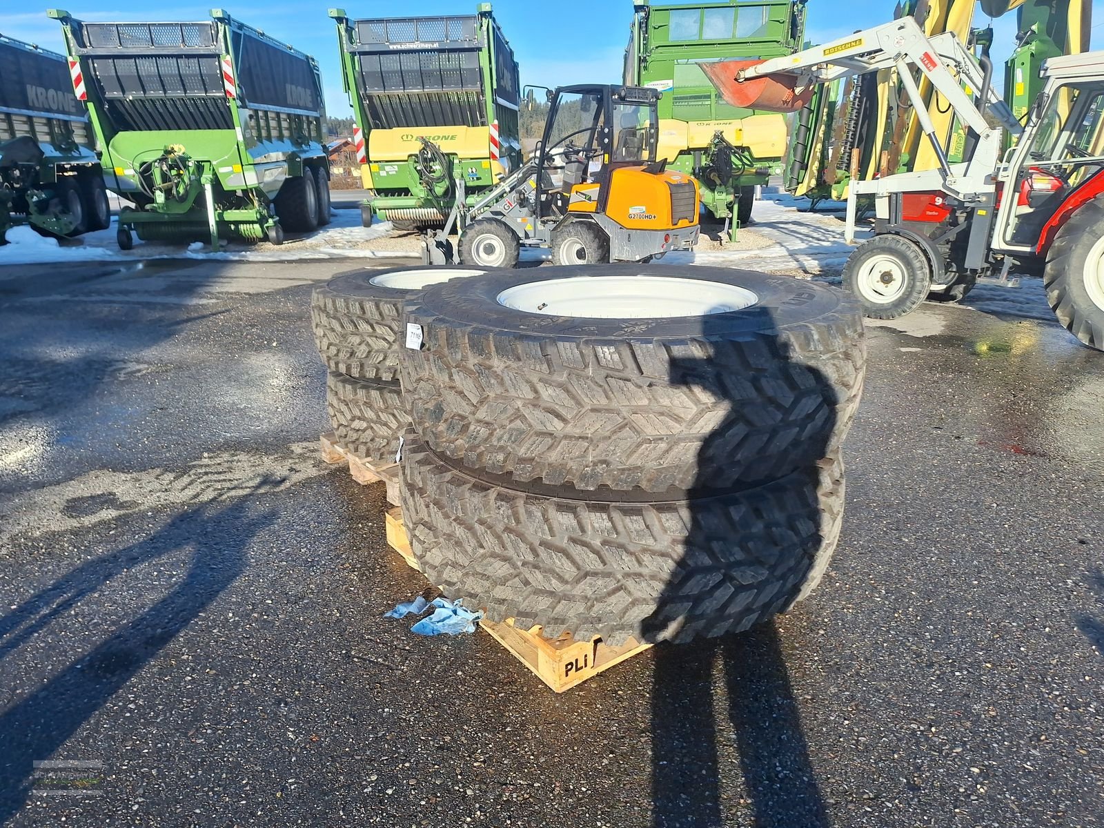 Rad типа Nokian 480/80R34+400/80R24 Kompletträder, Neumaschine в Gampern (Фотография 5)