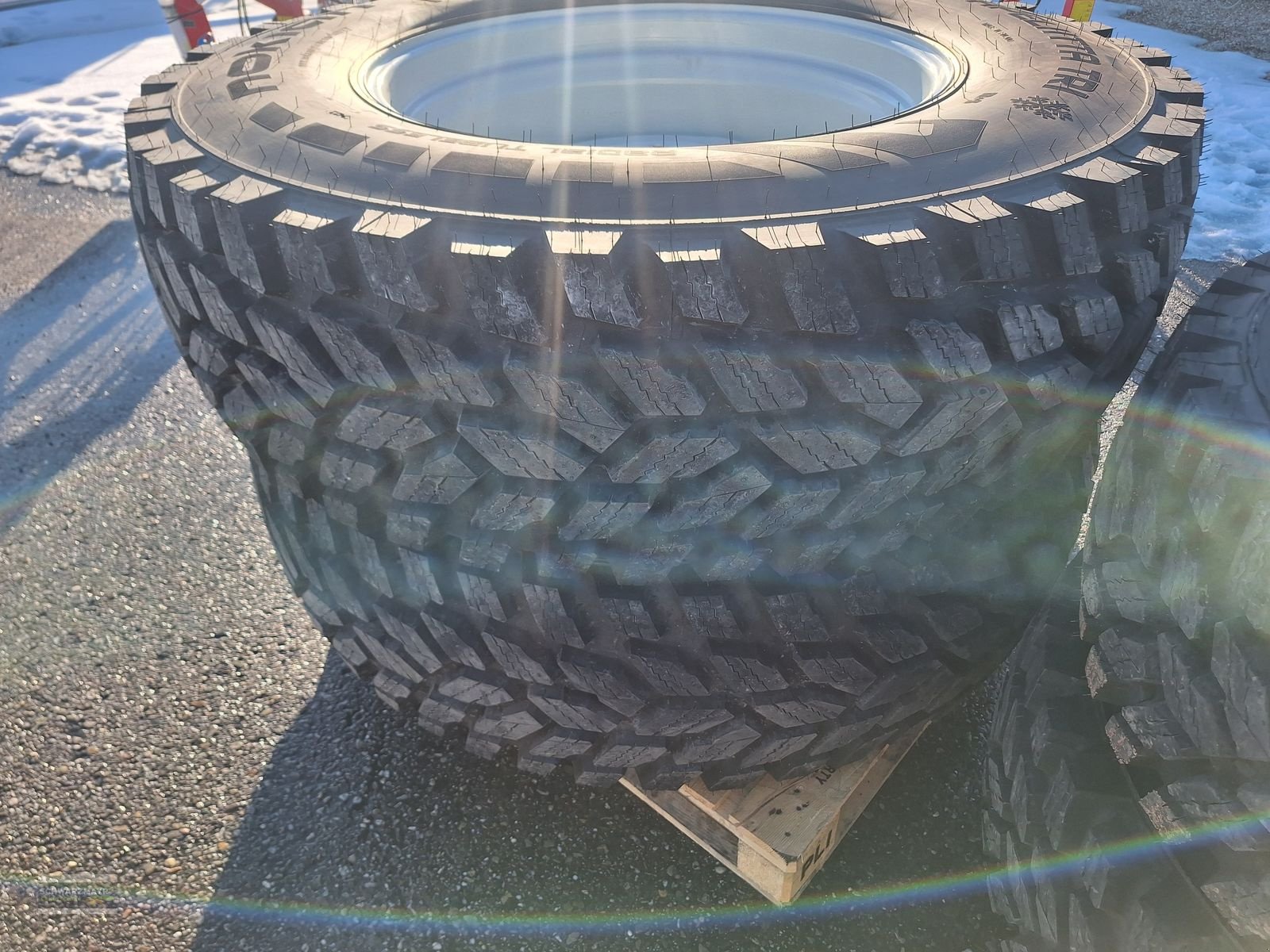 Rad типа Nokian 480/80R34+400/80R24 Kompletträder, Neumaschine в Gampern (Фотография 12)