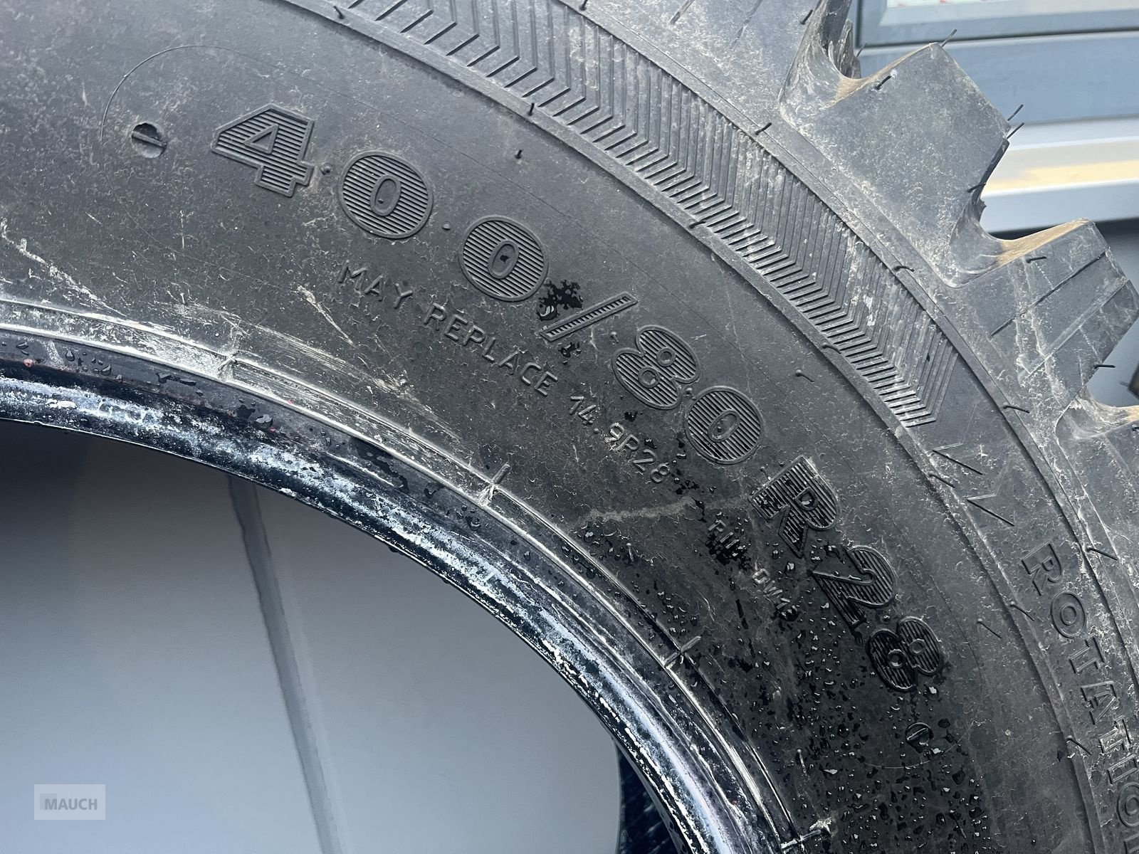 Rad a típus Nokian Reifen 400/80R28, 1 Paar, Neumaschine ekkor: Eben (Kép 9)