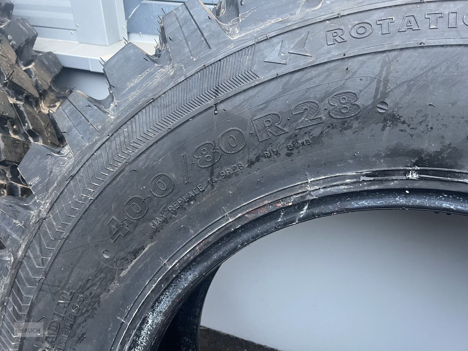 Rad a típus Nokian Reifen 400/80R28, 1 Paar, Neumaschine ekkor: Eben (Kép 2)