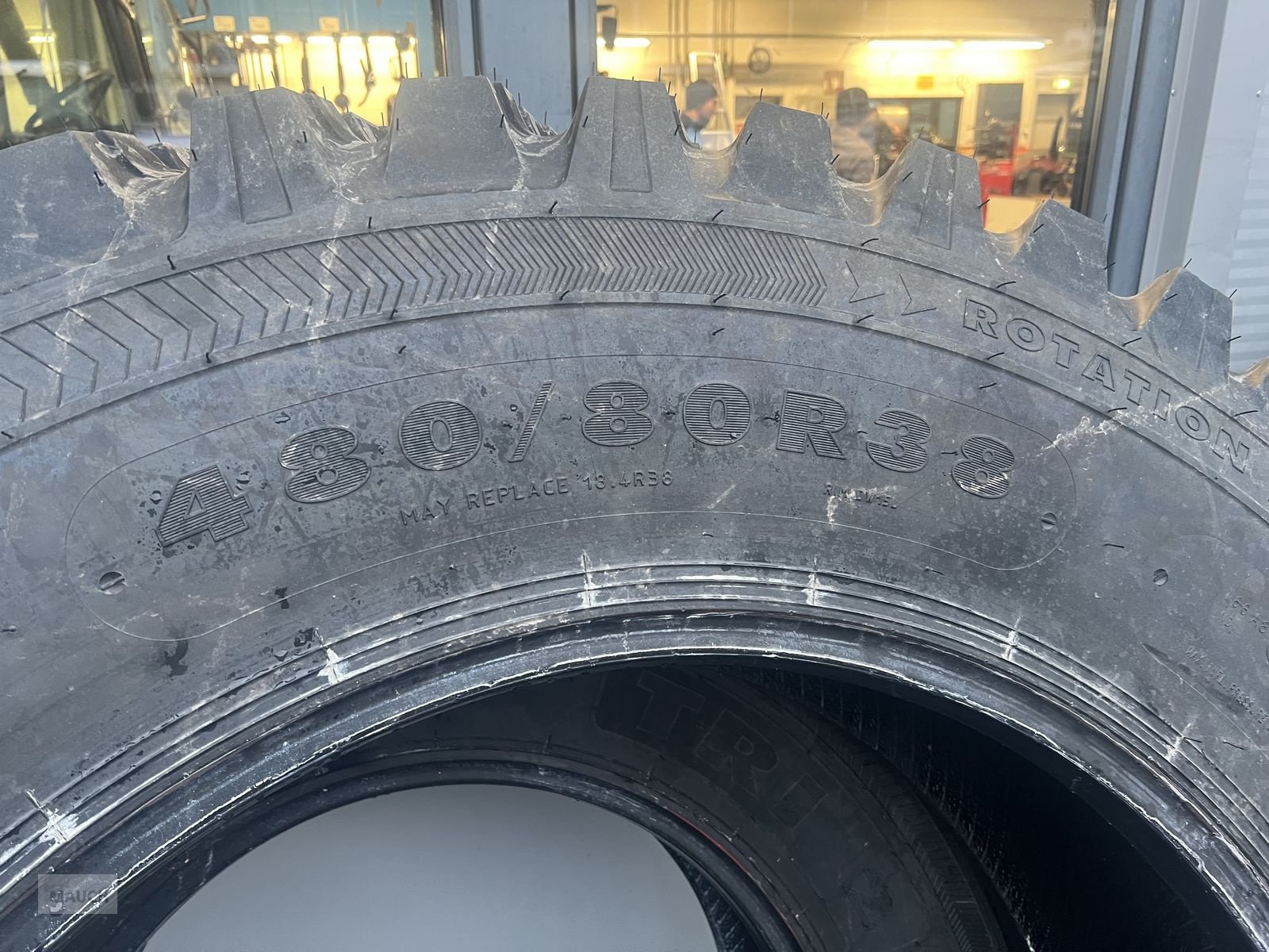 Rad typu Nokian Reifen 480/80R38 TRI 2, Neumaschine v Eben (Obrázek 2)