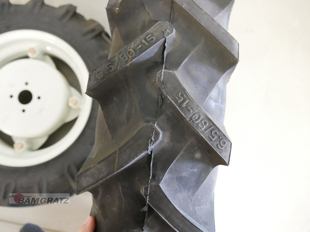 Rad des Typs Pirelli 6.50/80-15 69209013 Bertolini 418S, Neumaschine in Eberfing (Bild 7)