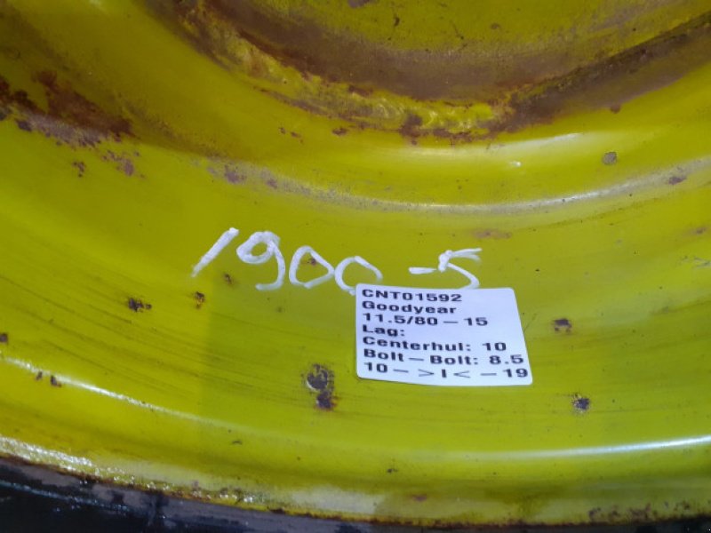 Rad Türe ait Sonstige 15"   11.5/80-15, Gebrauchtmaschine içinde Hemmet (resim 8)