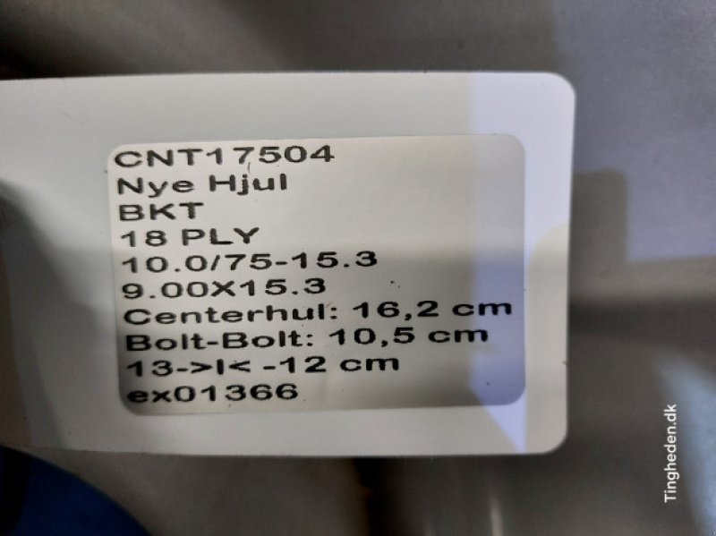 Rad του τύπου Sonstige 15.3"   10.0/75-15.3, Gebrauchtmaschine σε Hemmet (Φωτογραφία 18)