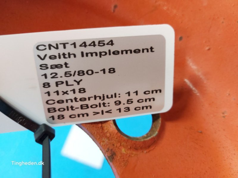 Rad des Typs Sonstige 18"   12.5/80-18, Gebrauchtmaschine in Hemmet (Bild 19)