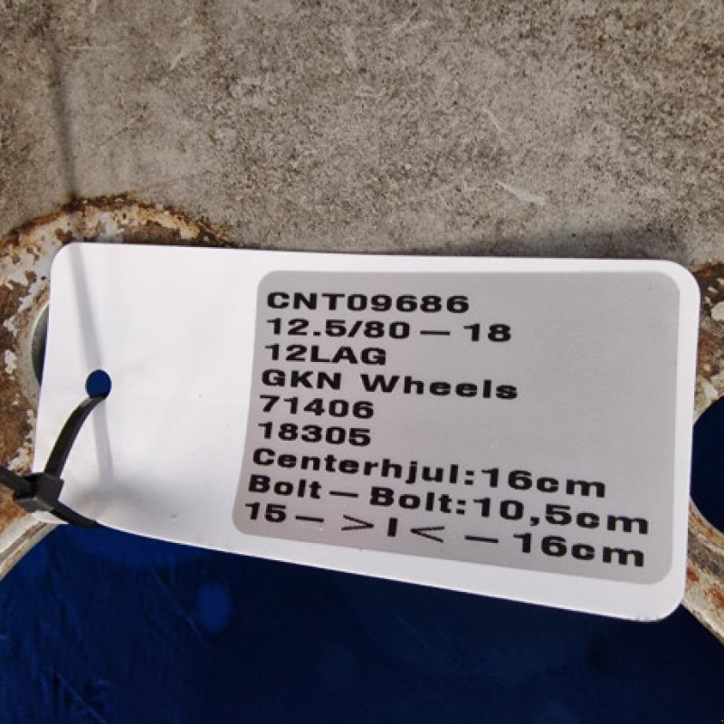 Rad типа Sonstige 18"   12.5/80-18, Gebrauchtmaschine в Hemmet (Фотография 14)