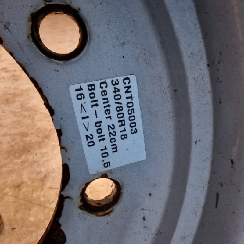 Rad typu Sonstige 18"   340/80R18, Gebrauchtmaschine v Hemmet (Obrázek 18)