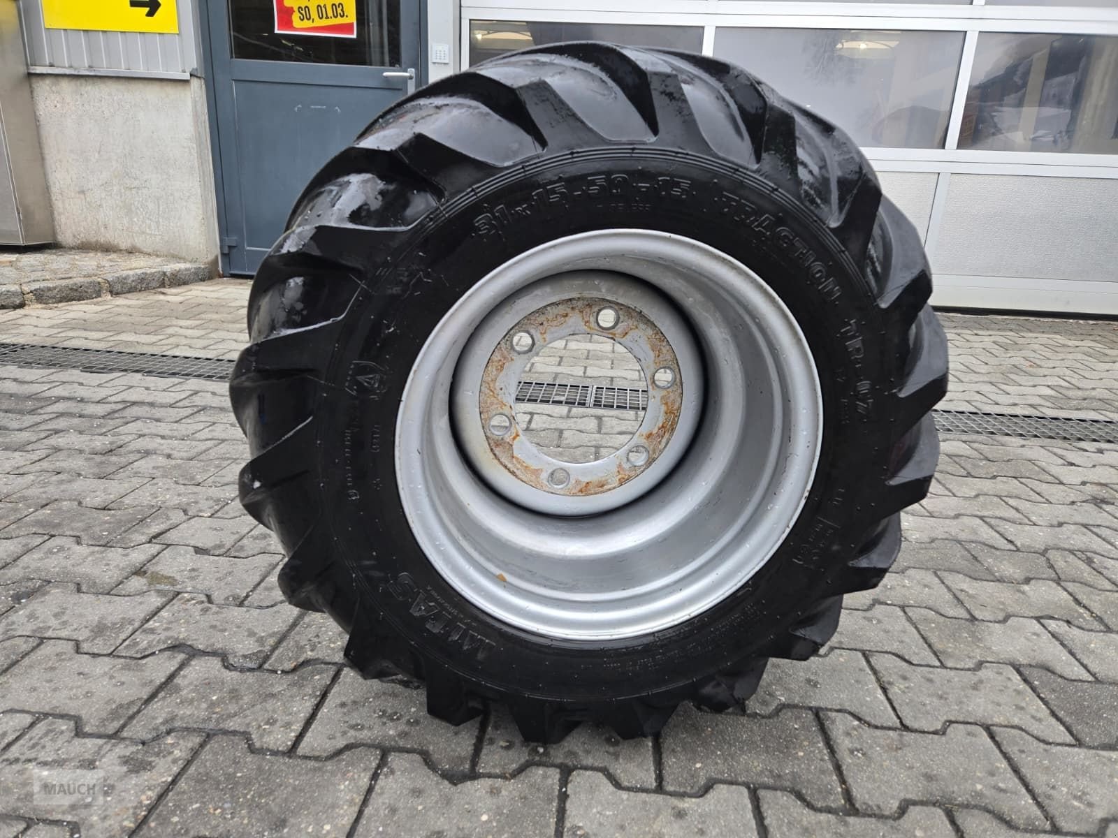Rad tip Sonstige 1x 31x15.50-15 AS Mitas Komplettrad, Gebrauchtmaschine in Burgkirchen (Poză 8)