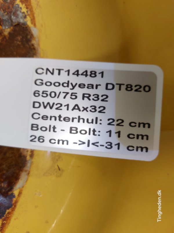 Rad des Typs Sonstige 32"   650/75 R32, Gebrauchtmaschine in Hemmet (Bild 14)