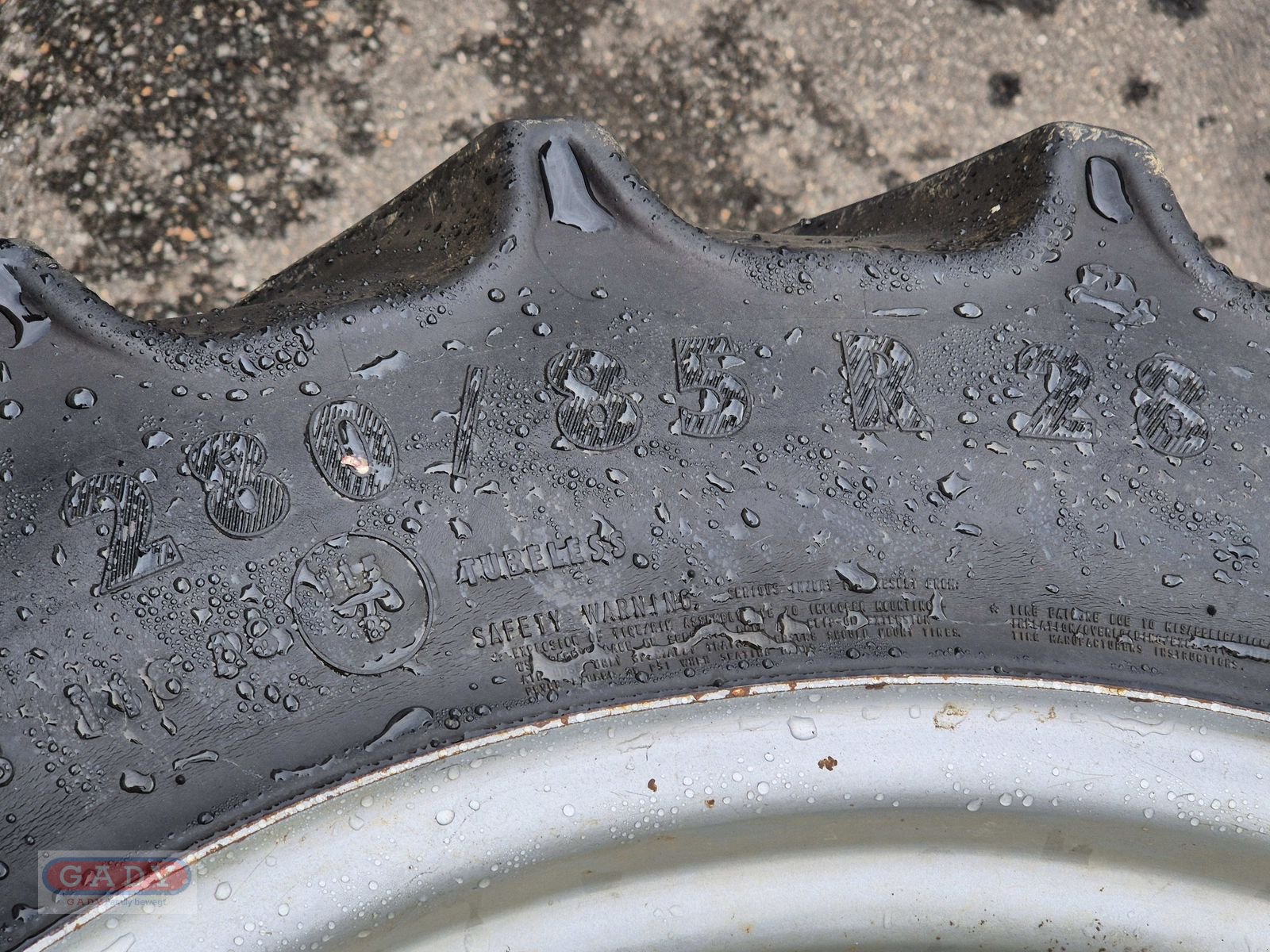 Rad des Typs Sonstige 420/85R34,280/85R28 KOMPLETTRÄDER, Gebrauchtmaschine in Lebring (Bild 10)