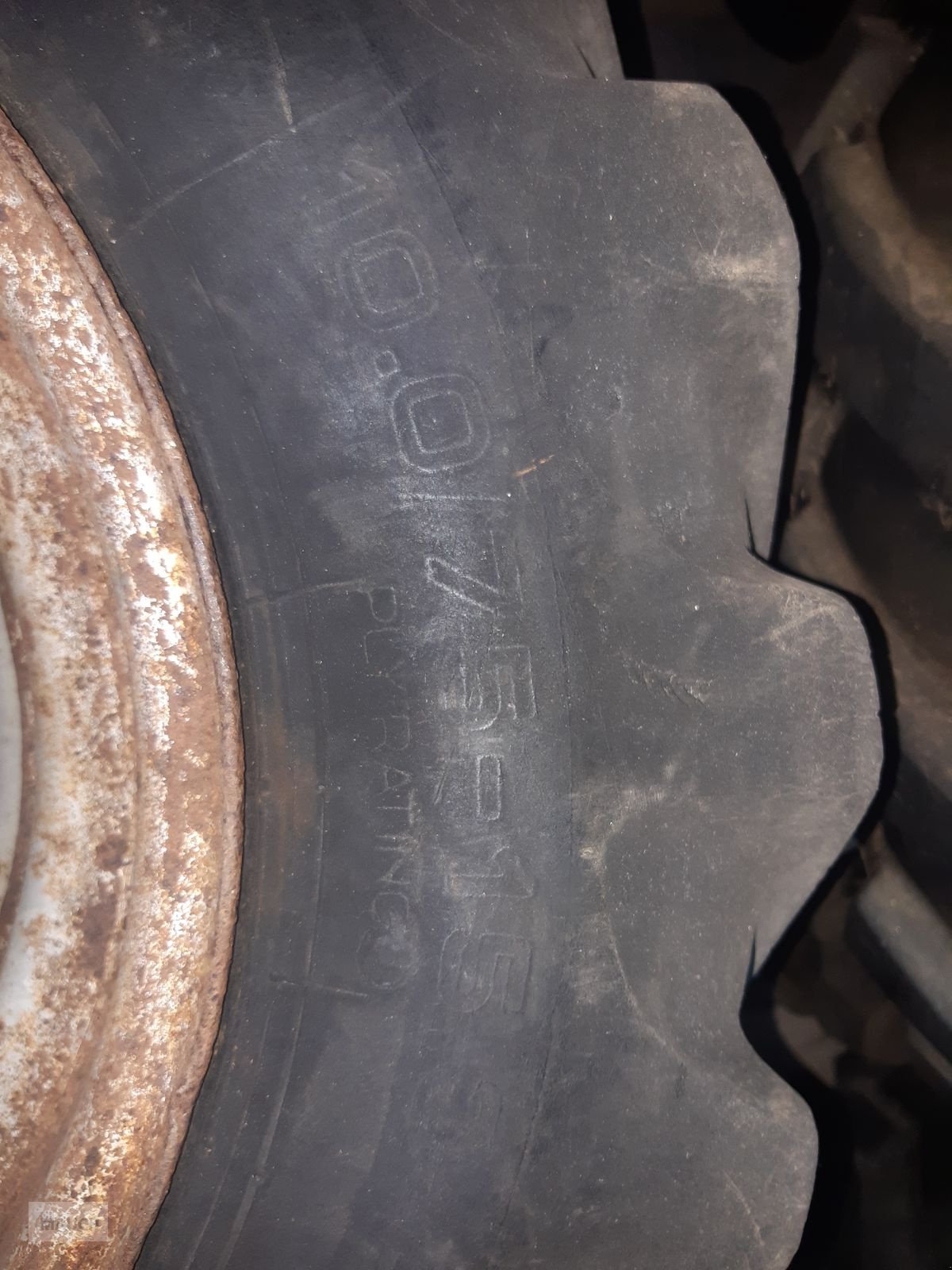 Rad Türe ait Sonstige 4x 10.0/75-15.3 AS Kompletträder, Gebrauchtmaschine içinde Burgkirchen (resim 3)