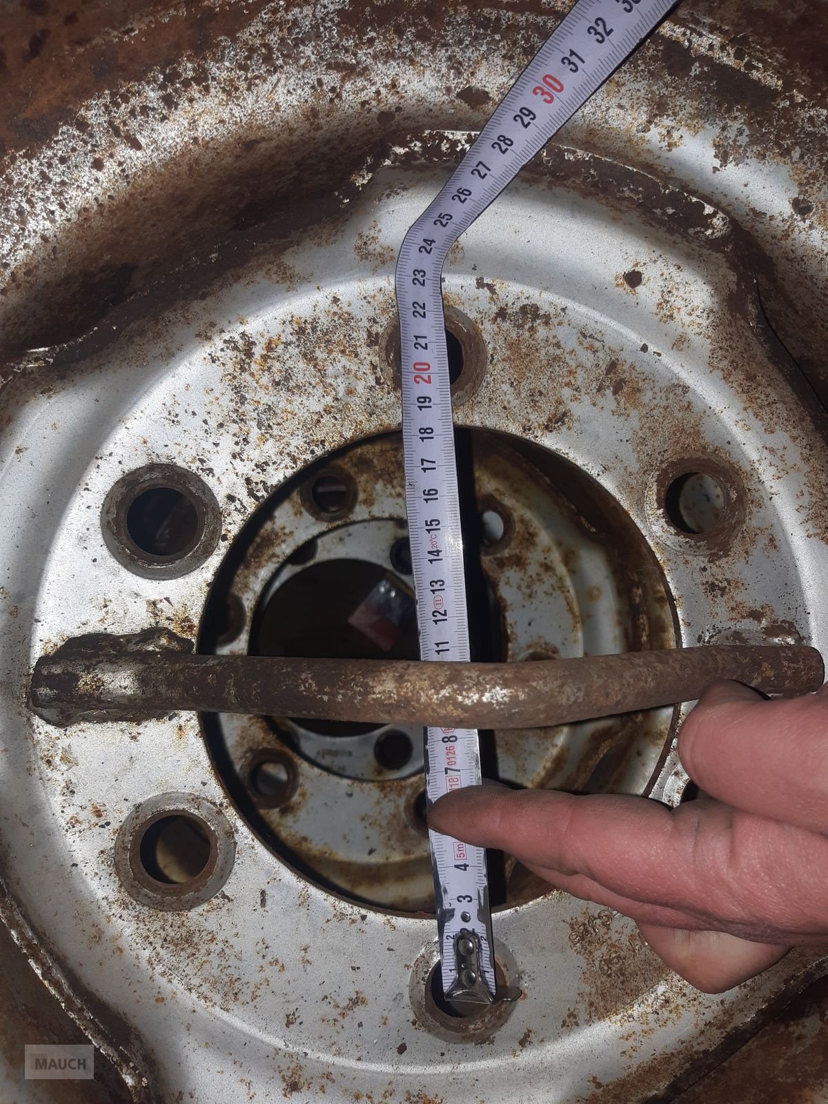 Rad Türe ait Sonstige 4x 10.0/75-15.3 AS Kompletträder, Gebrauchtmaschine içinde Burgkirchen (resim 4)