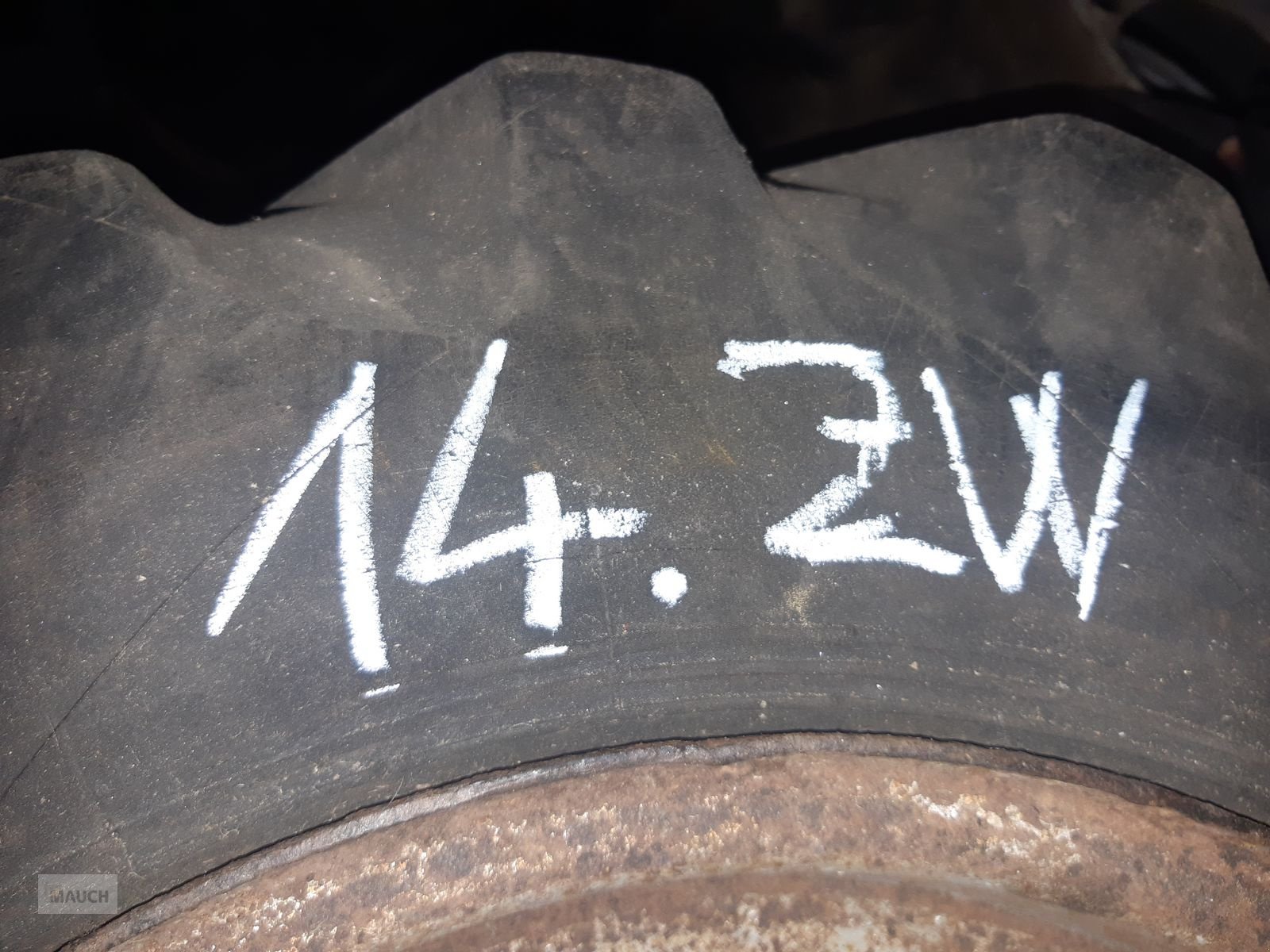 Rad Türe ait Sonstige 4x 10.0/75-15.3 AS Kompletträder, Gebrauchtmaschine içinde Burgkirchen (resim 6)