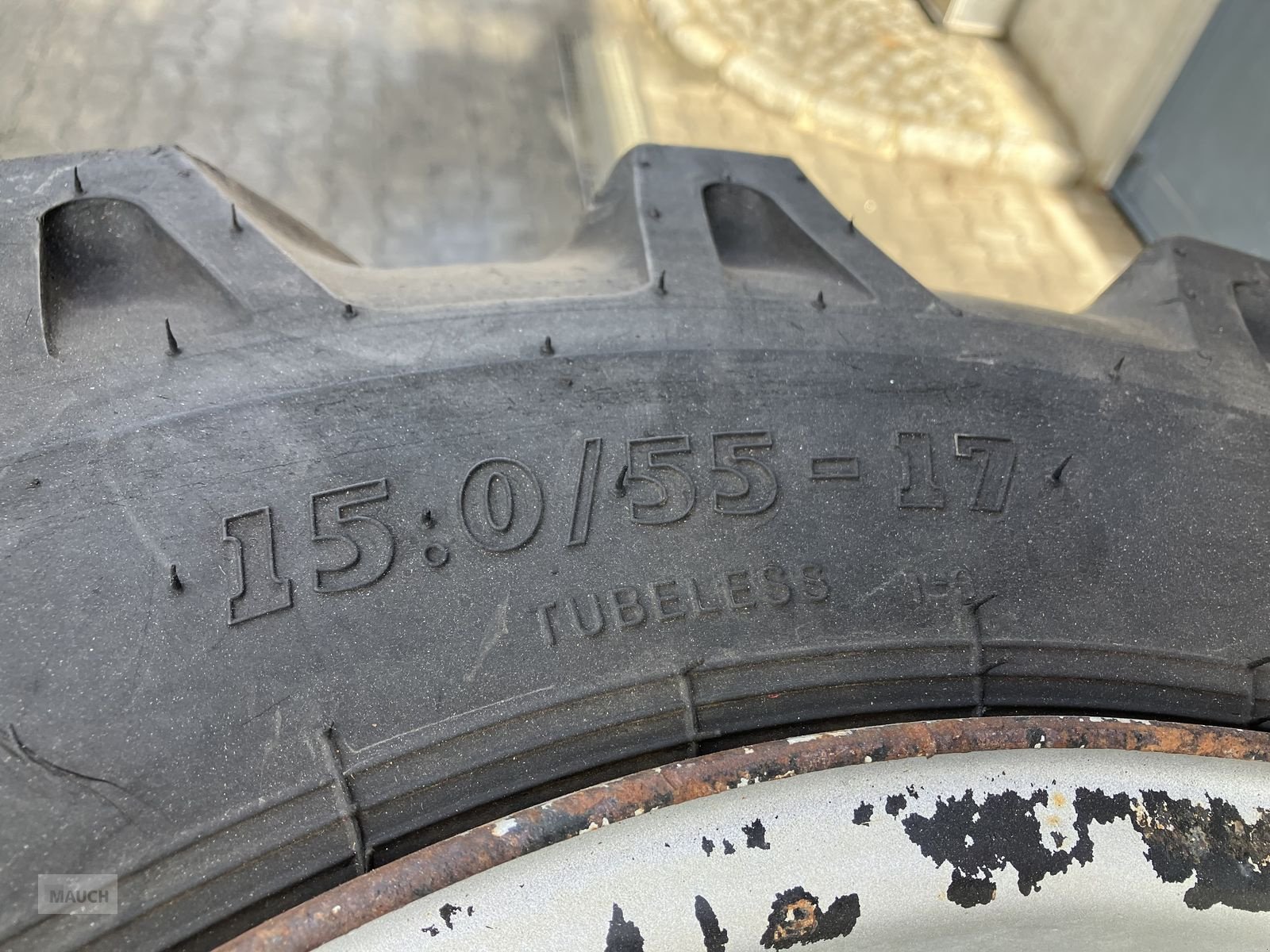 Rad от тип Sonstige 4x 15.0/55-17 BKT, Gebrauchtmaschine в Burgkirchen (Снимка 5)