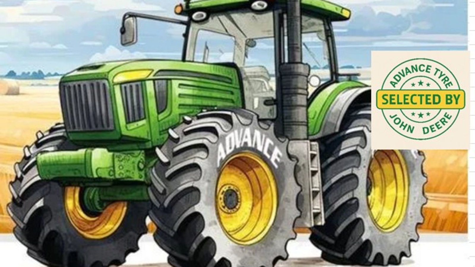 Rad typu Sonstige Advance 900 mm brede premium traktordæk til markedets bedste pris!  900/60R38 & 900/60R42, Gebrauchtmaschine v Gävle (Obrázek 2)