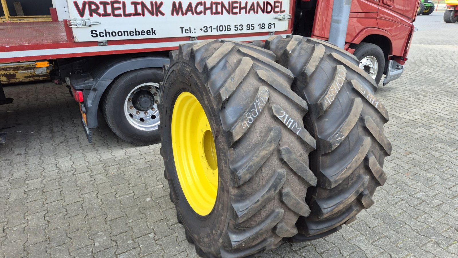 Rad des Typs Sonstige Alliance AgriStar II 480/70R30 11mm John Deere velg, Gebrauchtmaschine in Schoonebeek (Bild 1)