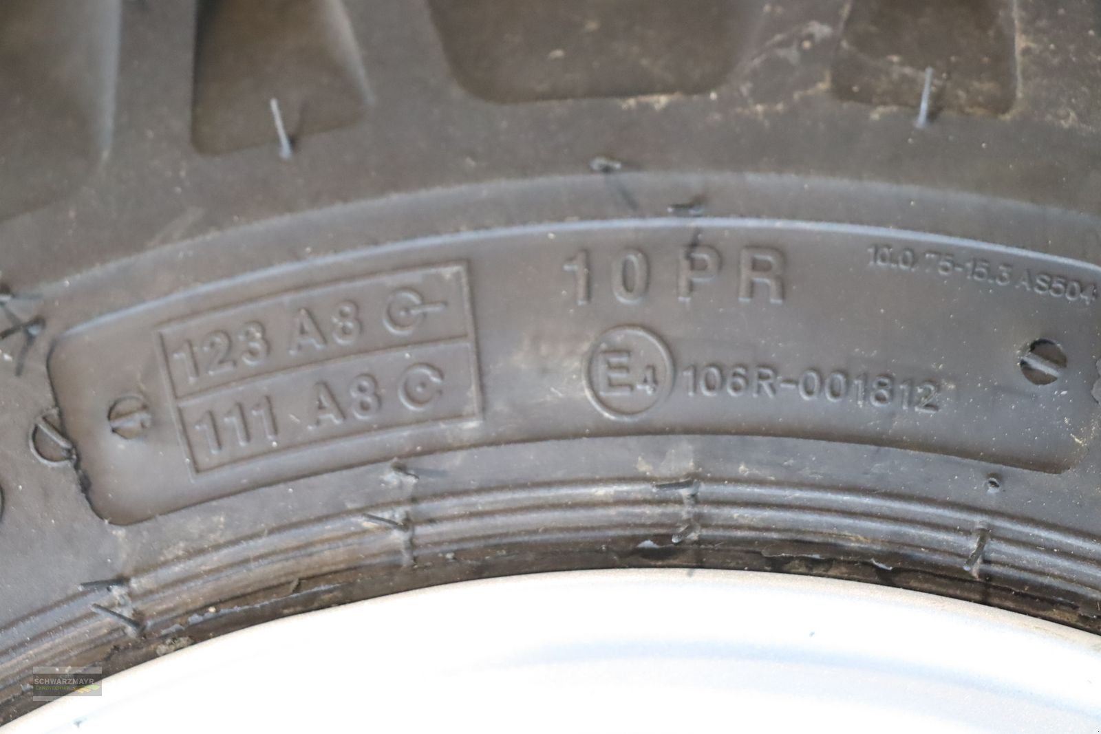 Rad Türe ait Sonstige BKT 10.0/75-15,3 AS, Vorführmaschine içinde Aurolzmünster (resim 13)