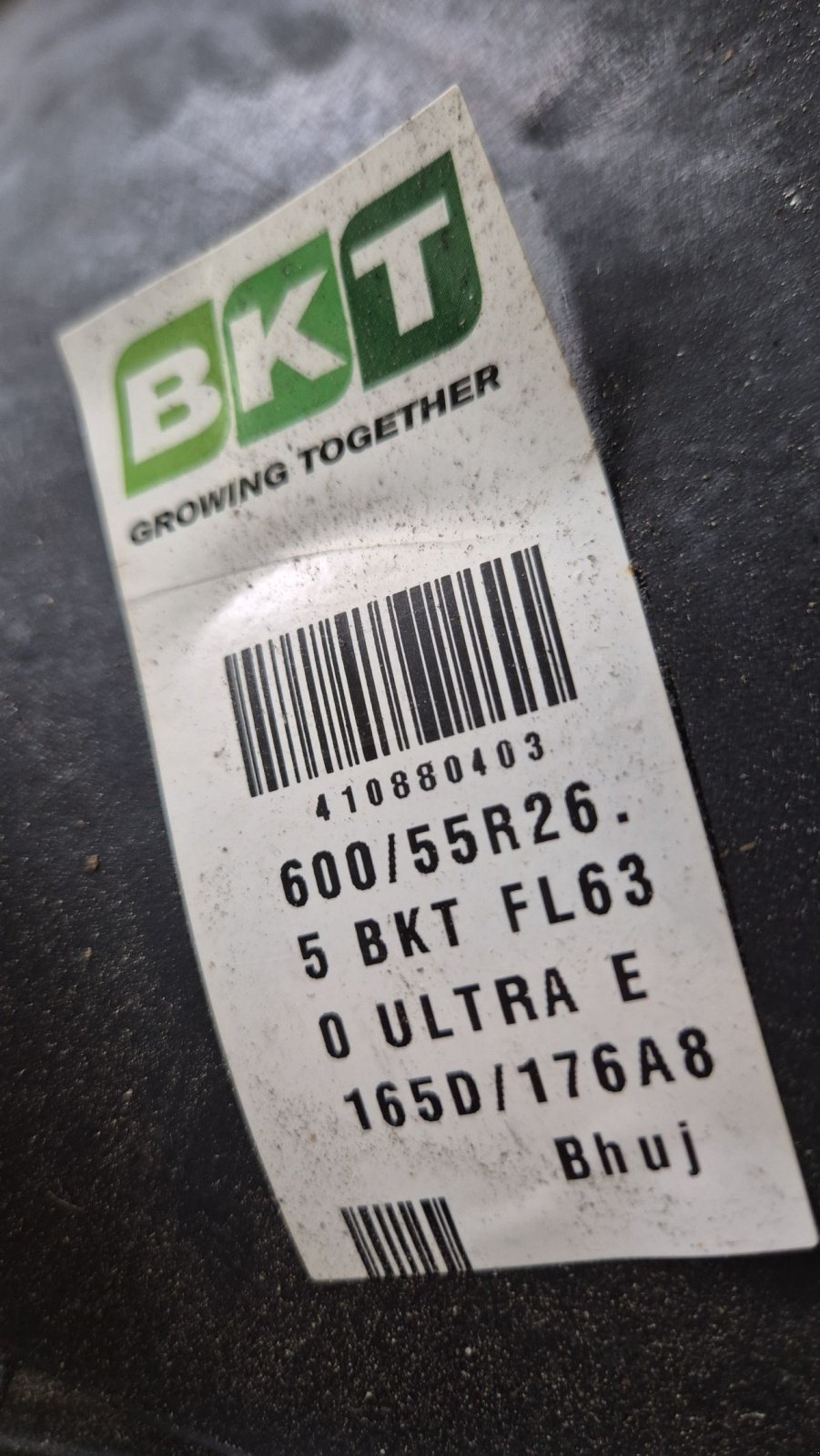 Rad des Typs Sonstige BKT FL630 Ultra 600/55R26.5 Nieuwe banden, Neumaschine in Schoonebeek (Bild 7)
