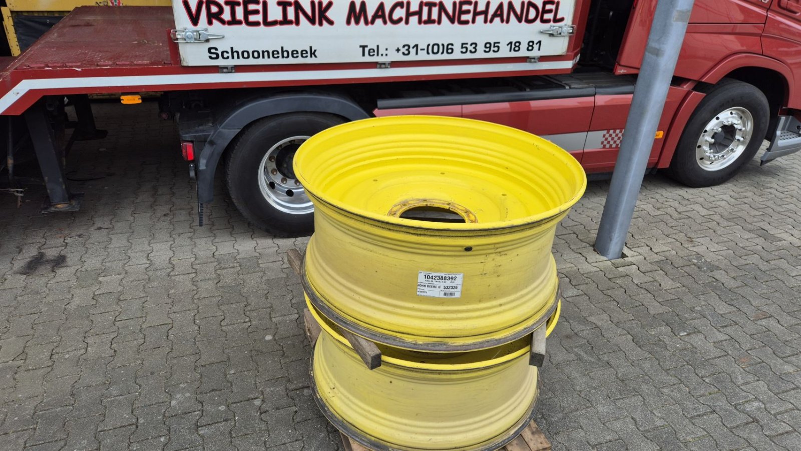 Rad des Typs Sonstige John Deere velgen GKN 18x42 10 gaats, Gebrauchtmaschine in Schoonebeek (Bild 1)