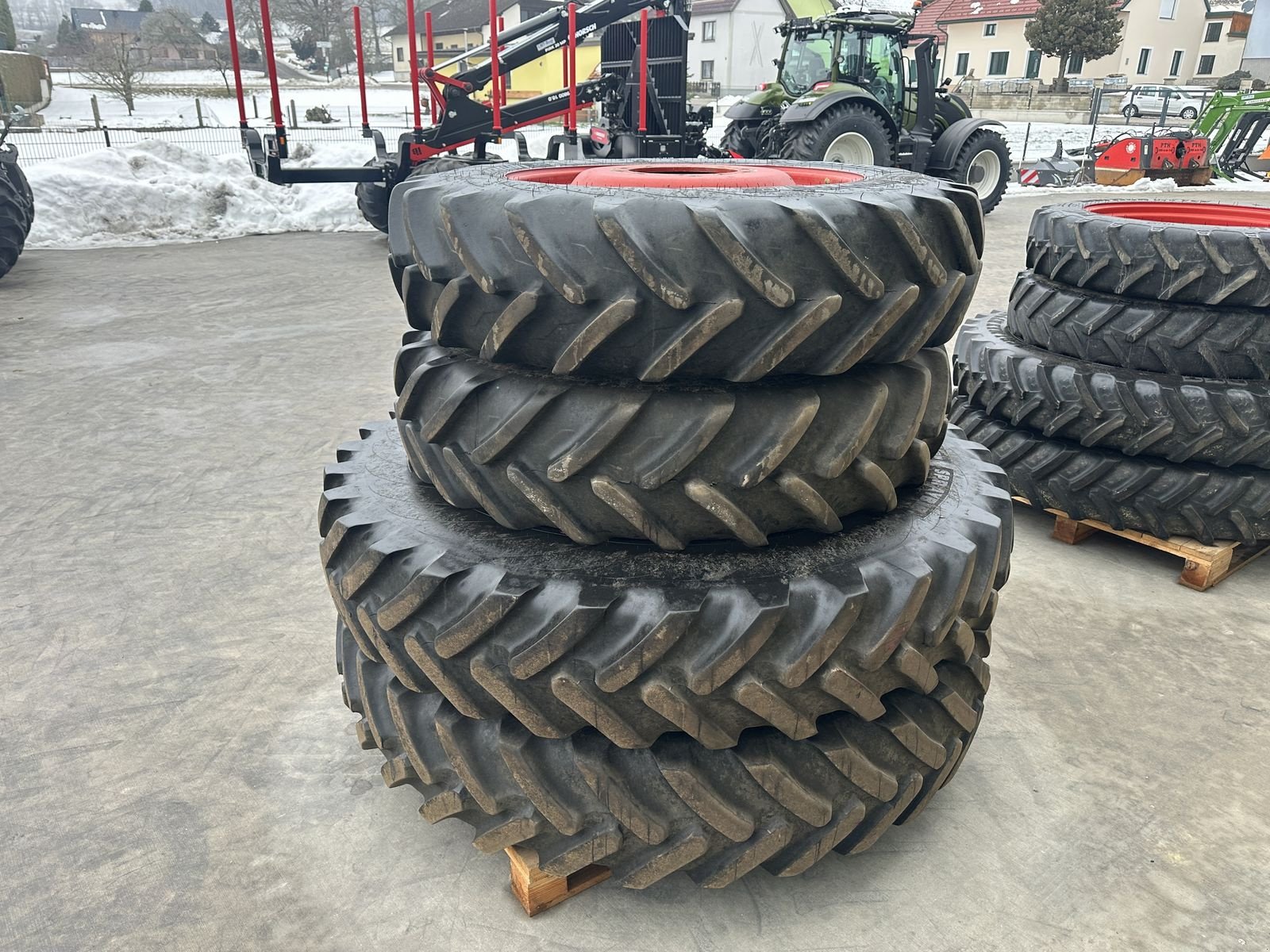 Rad типа Sonstige Michelin 380/85R34 u. 380/90R50, Gebrauchtmaschine в Hürm (Фотография 4)