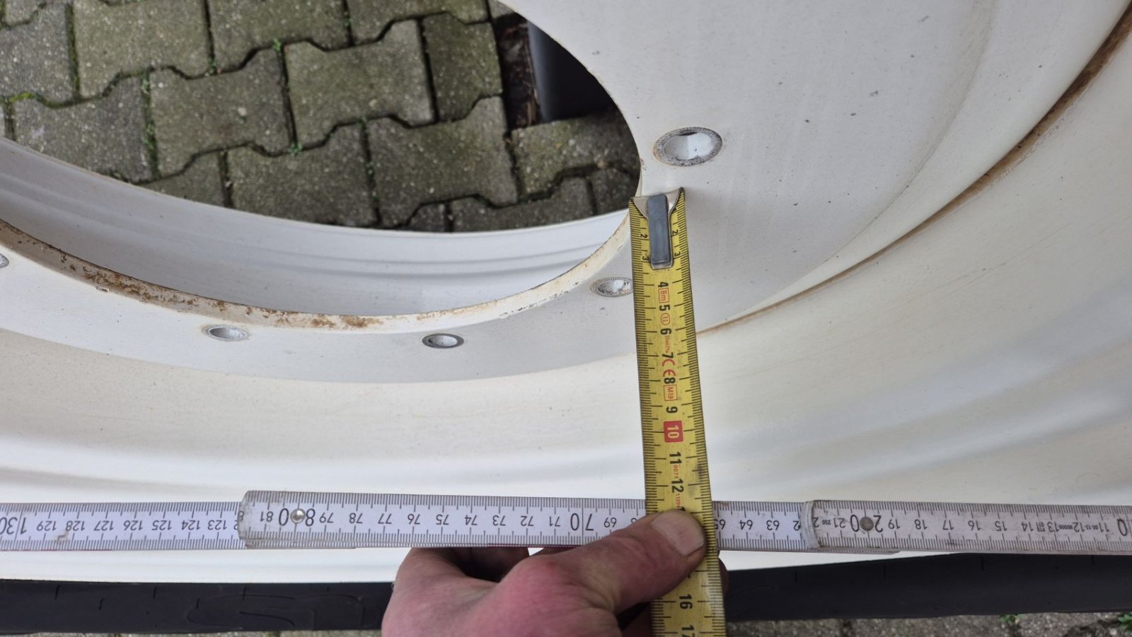 Rad typu Sonstige Mitas AC85 op New Holland velgen 380/90R46 en 380/85R30, Gebrauchtmaschine v Schoonebeek (Obrázek 11)