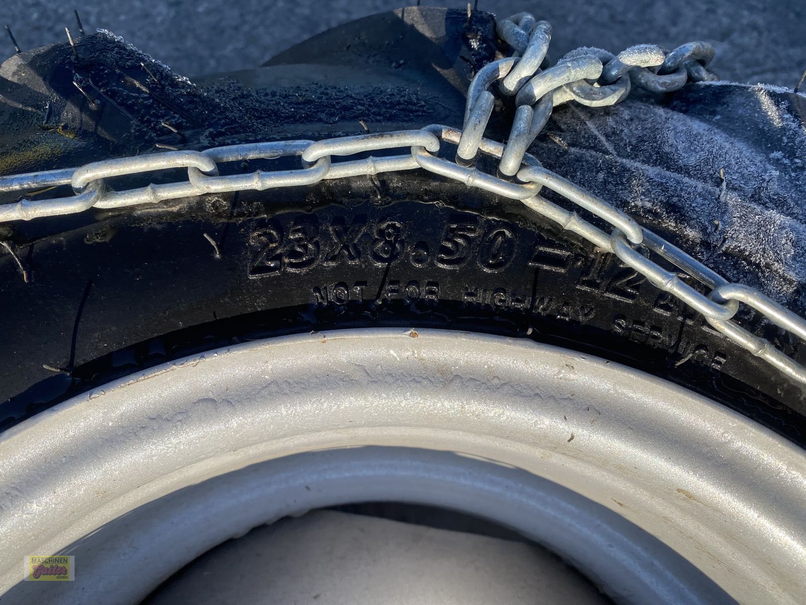 Rad des Typs Sonstige Räder mit Schneeketten für Aebi CC 56/66, Gebrauchtmaschine in Kötschach (Bild 10)