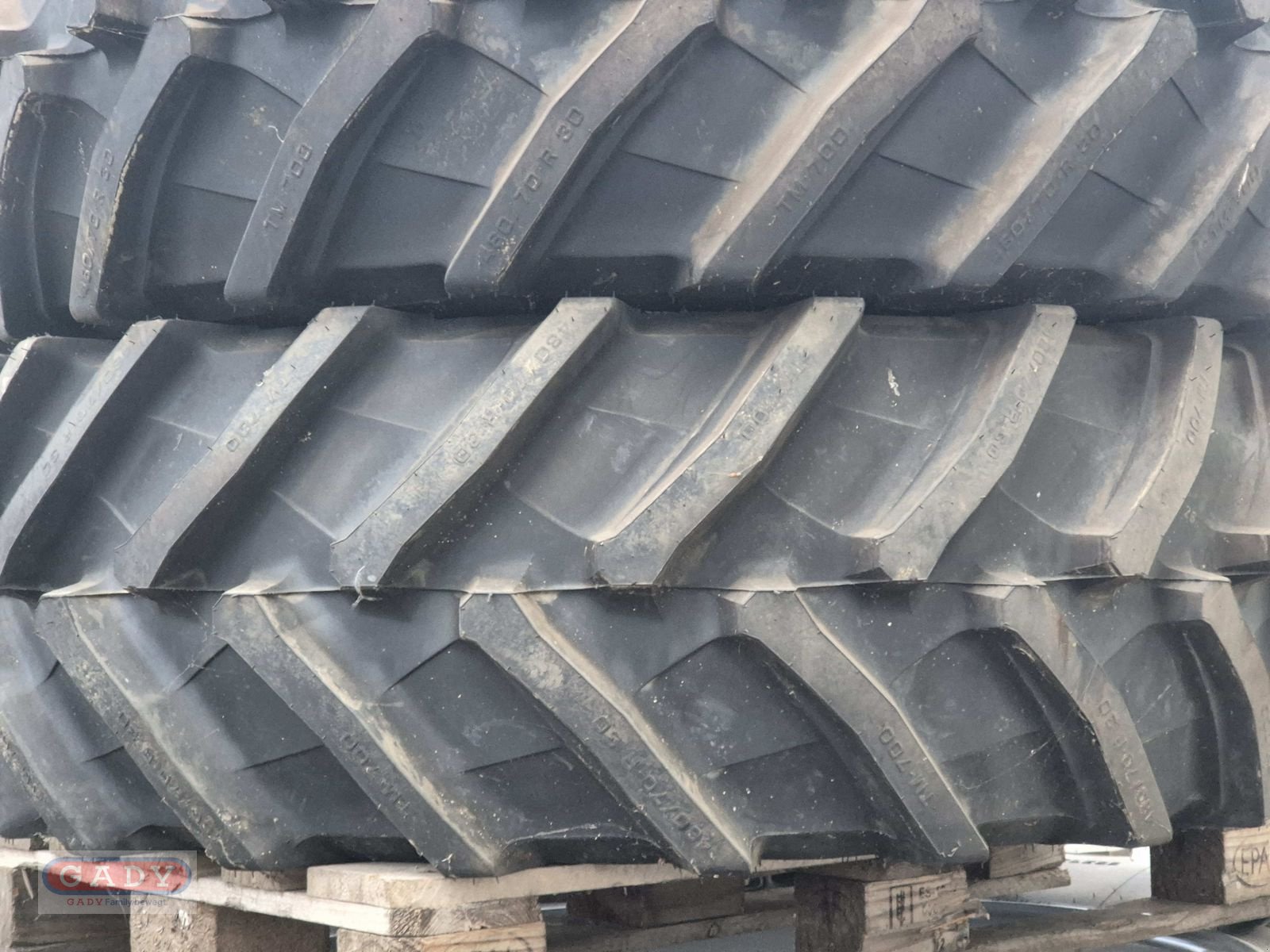Rad des Typs Sonstige TRELLEBORG TM 700 480/70R30- 620/70R42, Neumaschine in Lebring (Bild 4)