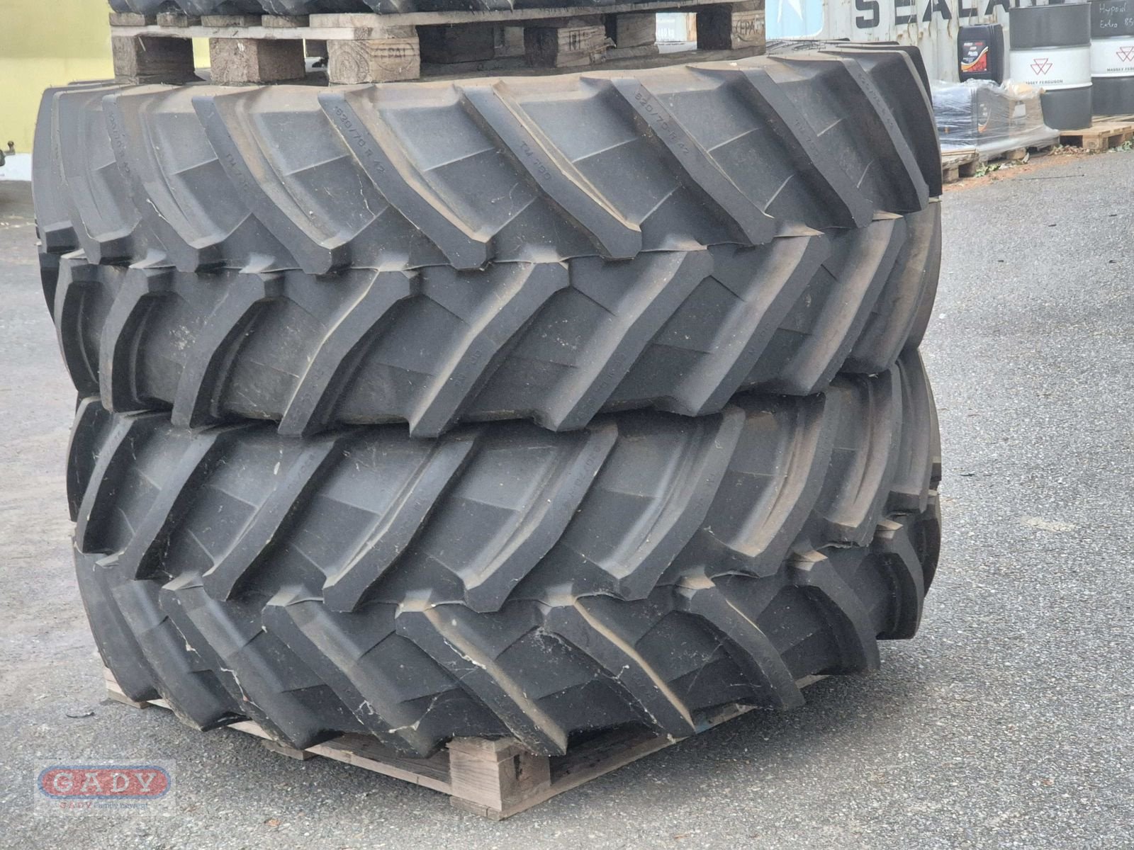 Rad des Typs Sonstige TRELLEBORG TM 700 480/70R30- 620/70R42, Neumaschine in Lebring (Bild 3)
