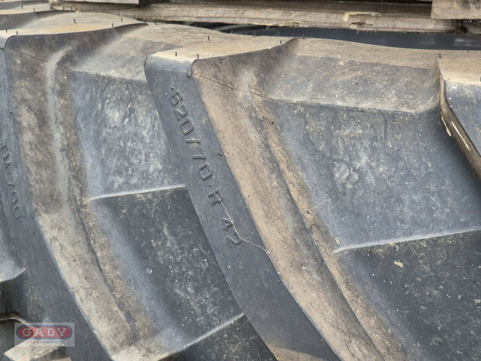 Rad des Typs Sonstige TRELLEBORG TM 700 480/70R30- 620/70R42, Neumaschine in Lebring (Bild 5)