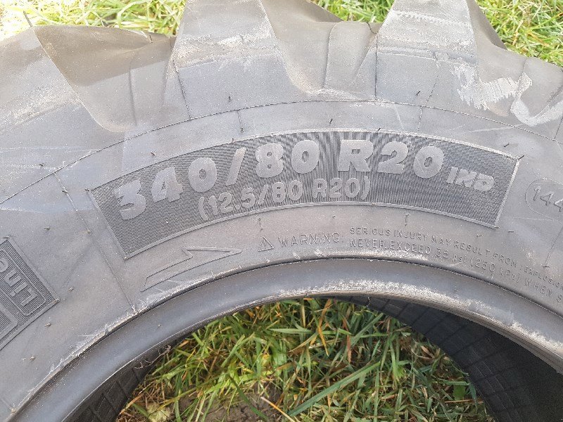 Rad des Typs Sonstige XMCL 340/80 R20 Reifen, Neumaschine in Chur (Bild 2)