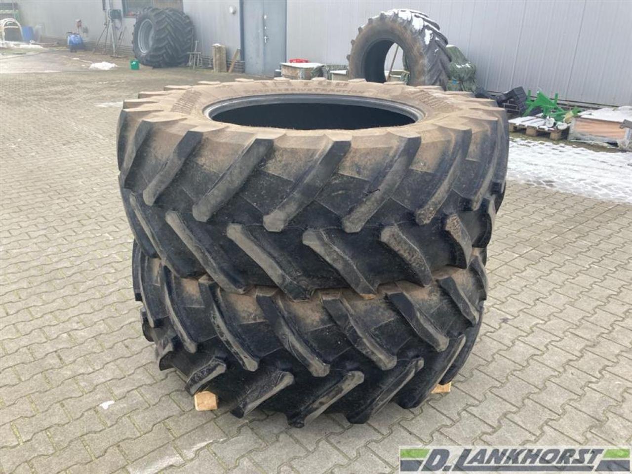 Rad типа Trelleborg 2x 580/70R38 40%, Neumaschine в Klein Berßen (Фотография 2)