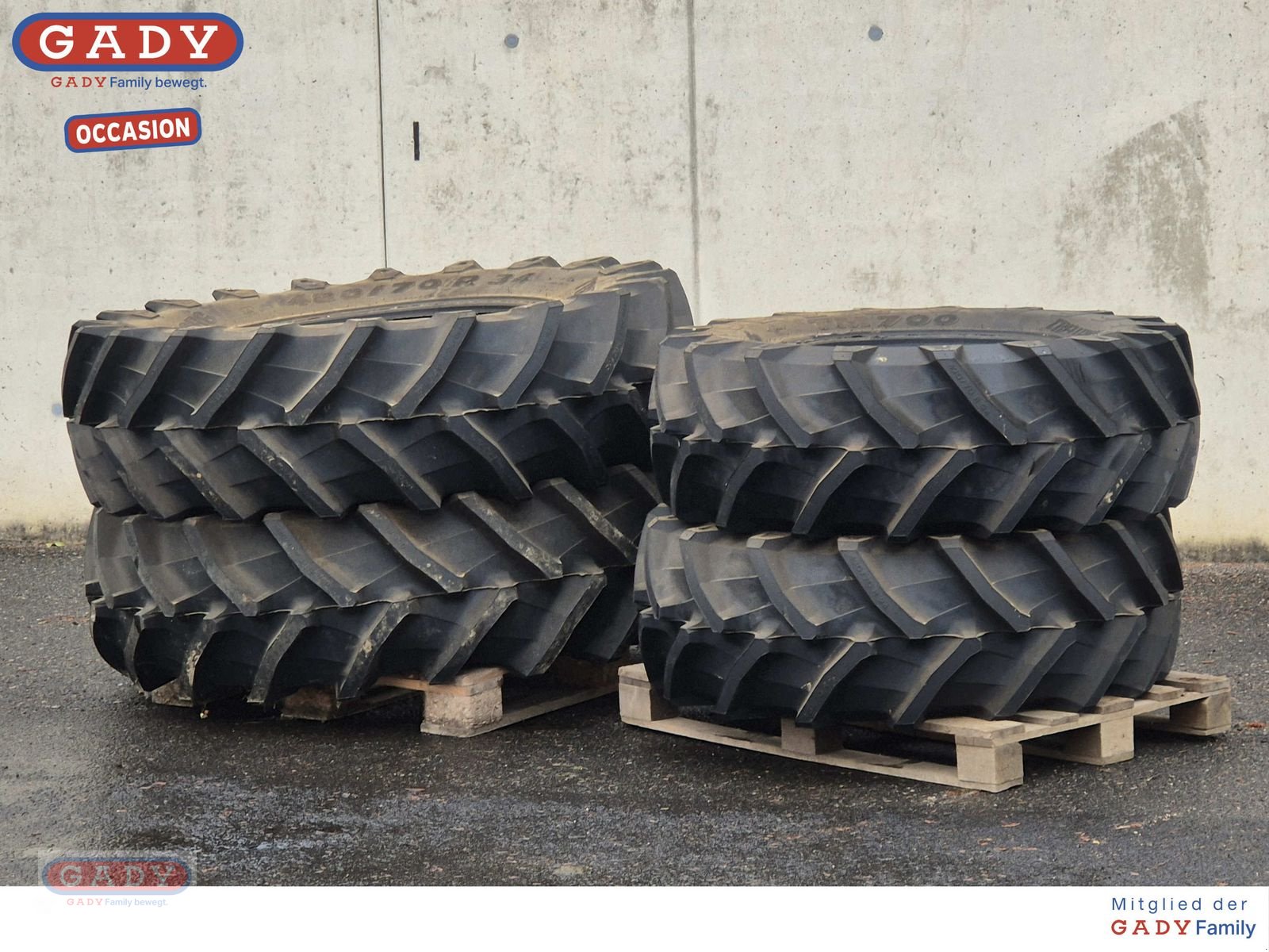 Rad typu Trelleborg 480/70R34-420/70R 24 TM 700 REIFEN, Neumaschine v Lebring (Obrázek 1)