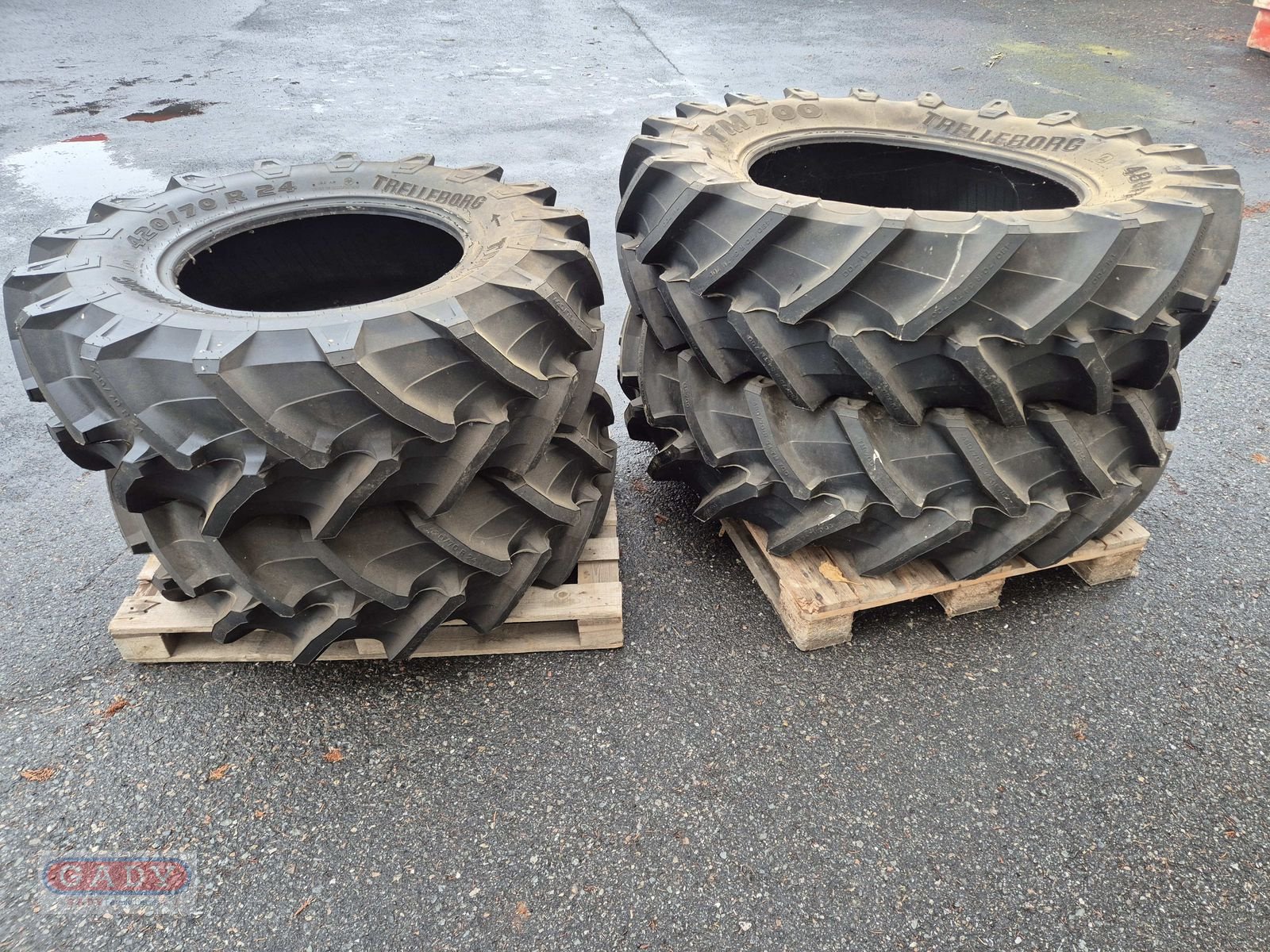 Rad typu Trelleborg 480/70R34-420/70R 24 TM 700 REIFEN, Neumaschine v Lebring (Obrázek 3)