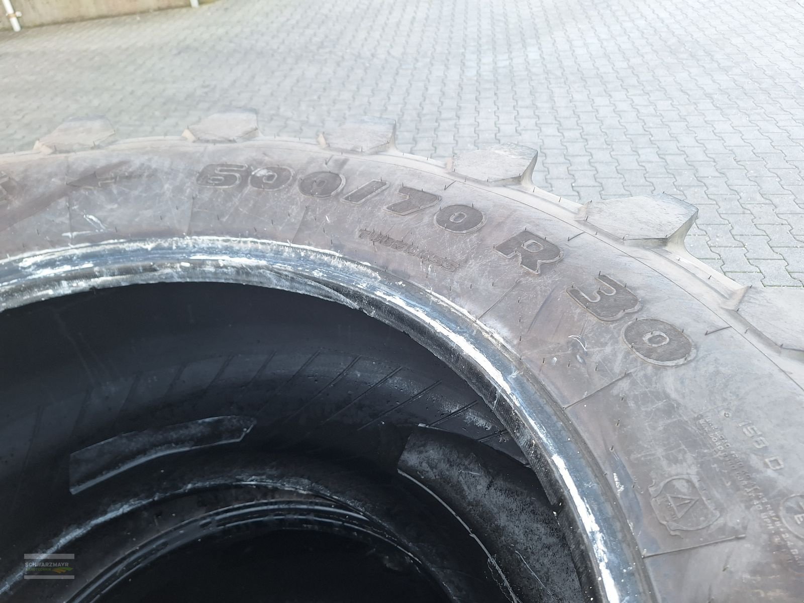 Rad Türe ait Trelleborg 600/70R30 Reifen, Vorführmaschine içinde Aurolzmünster (resim 10)