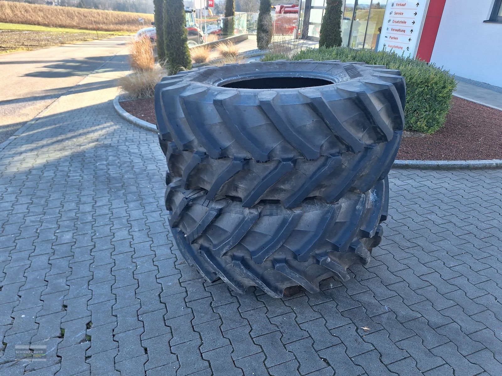 Rad Türe ait Trelleborg 600/70R30 Reifen, Vorführmaschine içinde Aurolzmünster (resim 8)