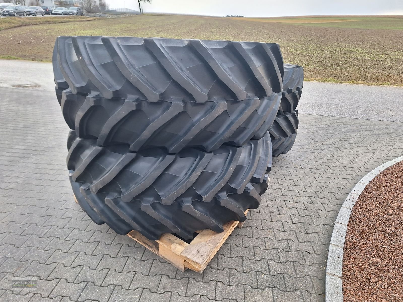 Rad del tipo Trelleborg 710/60R42+600/60R30, Neumaschine In Aurolzmünster (Immagine 7)