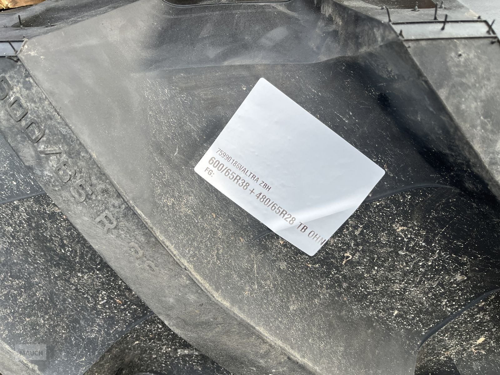 Rad типа Trelleborg TM 800 600/65R38 und 480/65 R28, Vorführmaschine в Burgkirchen (Фотография 3)
