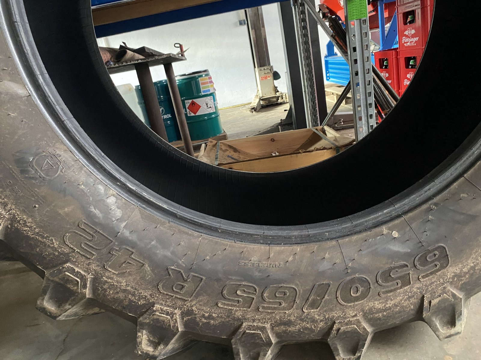 Rad Türe ait Trelleborg TM 800 650/65 R42, Neumaschine içinde Griesstätt (resim 2)