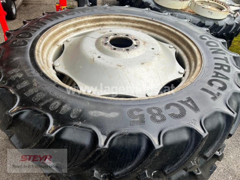 Rad typu Trinker PFLEGERÄDER VO. UND HI. 340/85/R38, 280/85R28 CO, Gebrauchtmaschine v Kilb